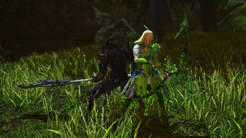 Back to Back in the Woods