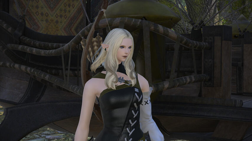Arriving in New Gridania